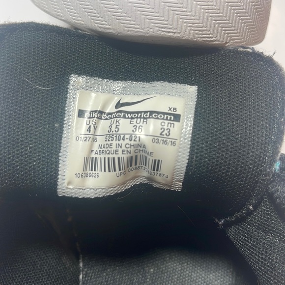 (GS) Nike Stefan Janoski SB 'Black White' 525104-021 - Picture 7 of 7